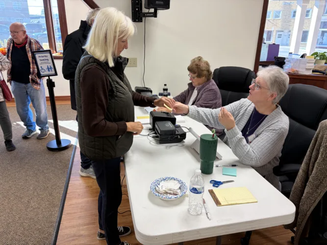 First Day of Early Voting